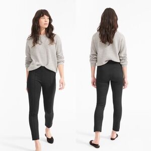 NEW Everlane Stretch Ponte Crop Pant Dark Grey Size 8